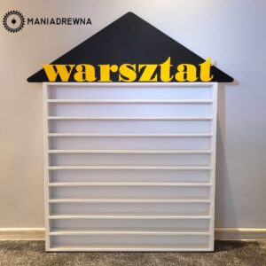 Półka na resoraki Warsztat 800x800 mm