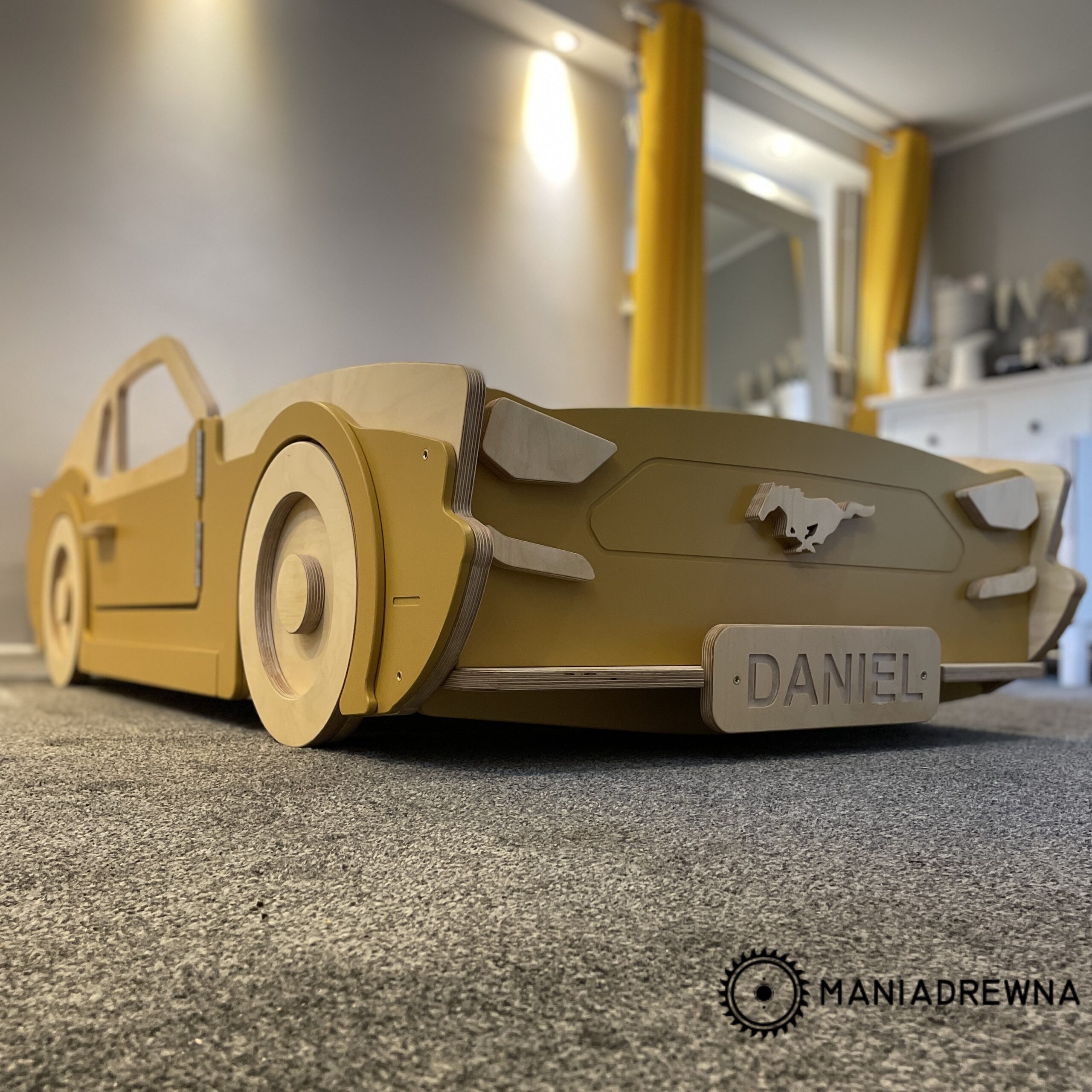 Łóżko dziecięce Mustang otwierane drzwi - obrazek 6